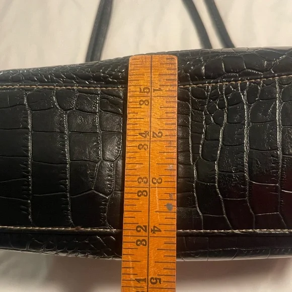 Unbranded Vegan Leather Purse Crocodile Print W Perfect Pockets &Built In Wallet - Picture 15 of 16